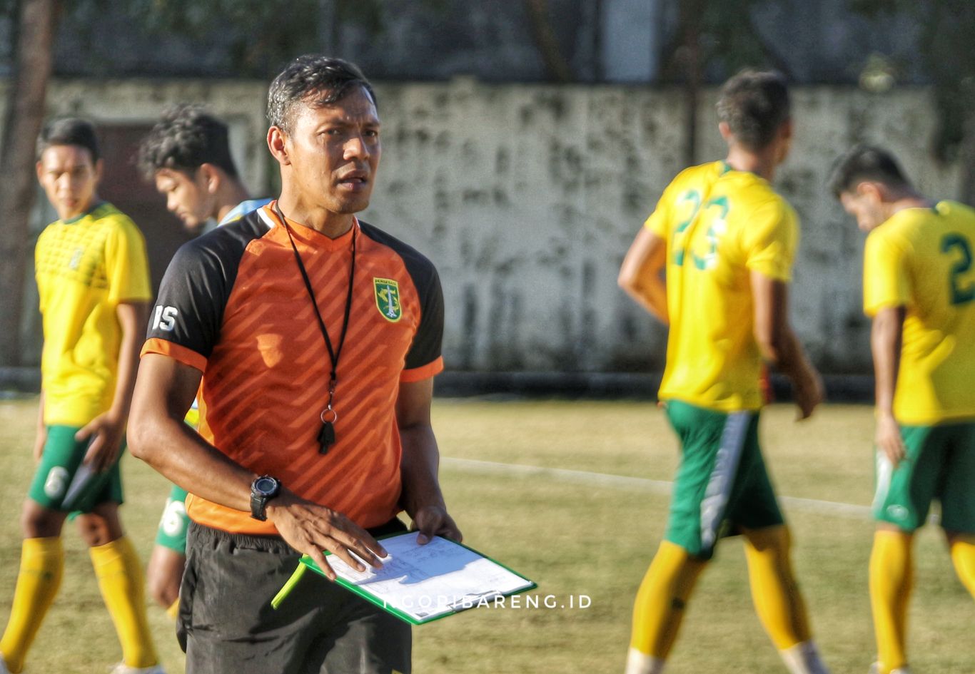 Careteker Persebaya, Bejo Sugiantoro. (Foto: Haris/ngopibareng.id)