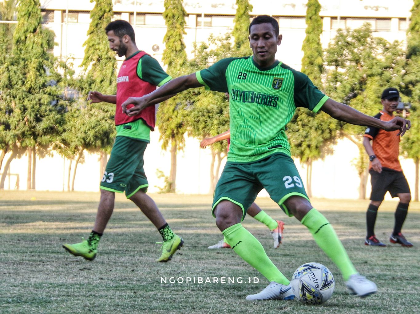 Bek Persebaya, M. Syaifuddin. (Foto: Haris/ngopibareng.id)