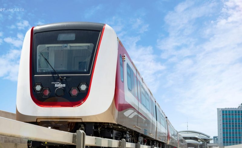 Light Rail Transit di Jakarta. (Foto: Antara)