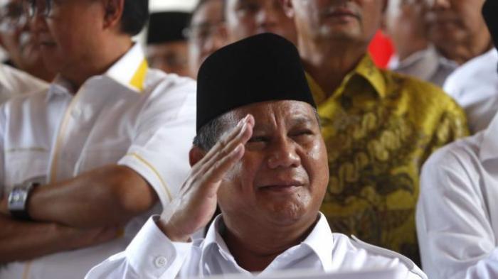 Ketua Umum Partai Gerindra, Prabowo Subianto.