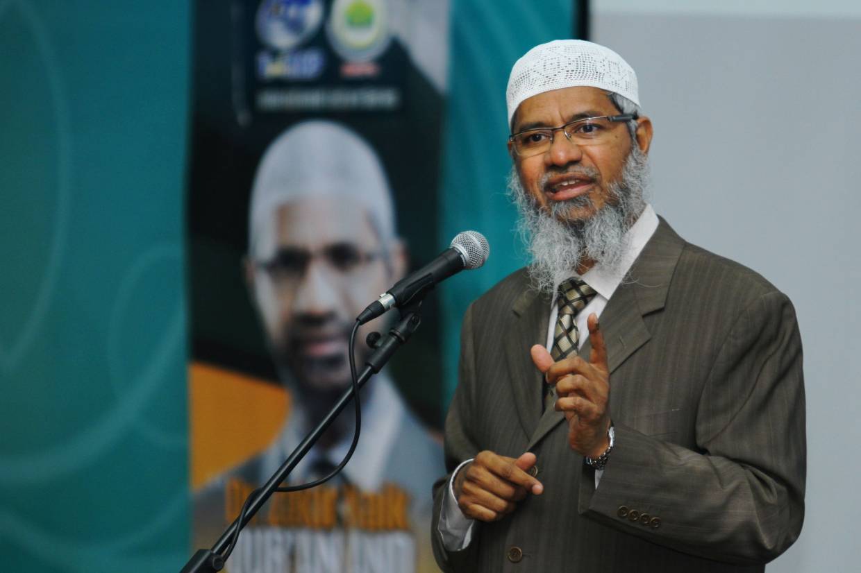 Zakir Naik. (Foto: The Star)