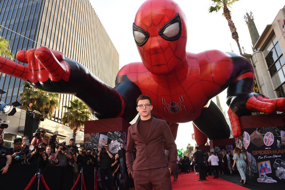 Tom Holland, pemeran Spider-Man.