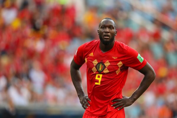 Lukaku tampaknya masih kecewa dengan perlakuan yang terima selama di MU. (Foto: Twitter/@