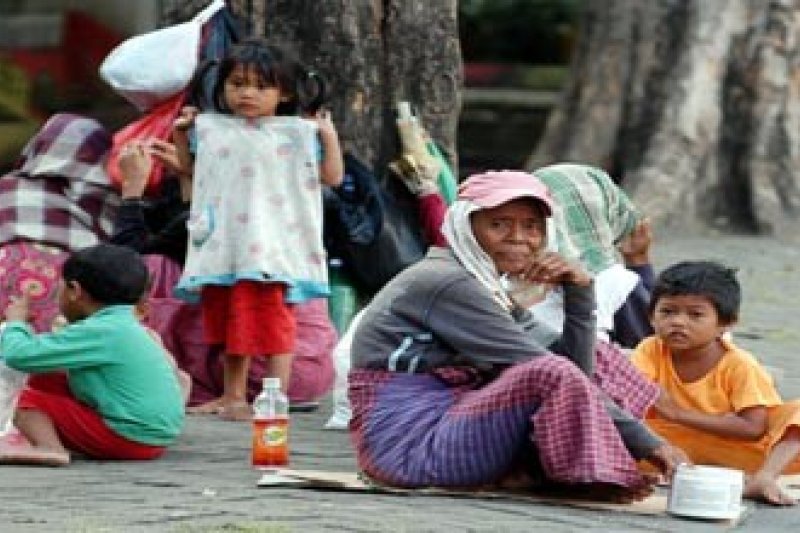 Ilustrasi gelandangan dan pengemis. (Foto: Antara)