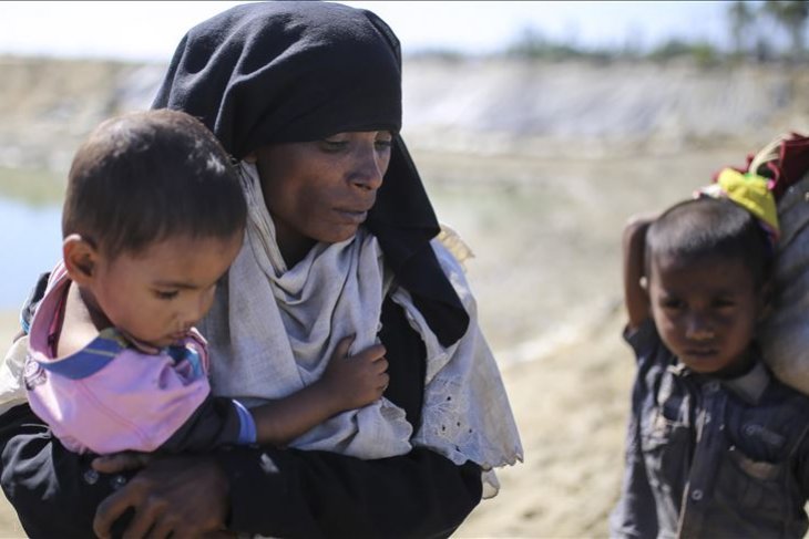 Para pengungsi Rohingya di Bangladesh. (Foto: Dok/Antara)