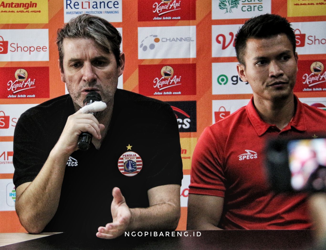 Pelatih Persija, Julio Banuelos. (Foto: Haris/ngopibareng.id)