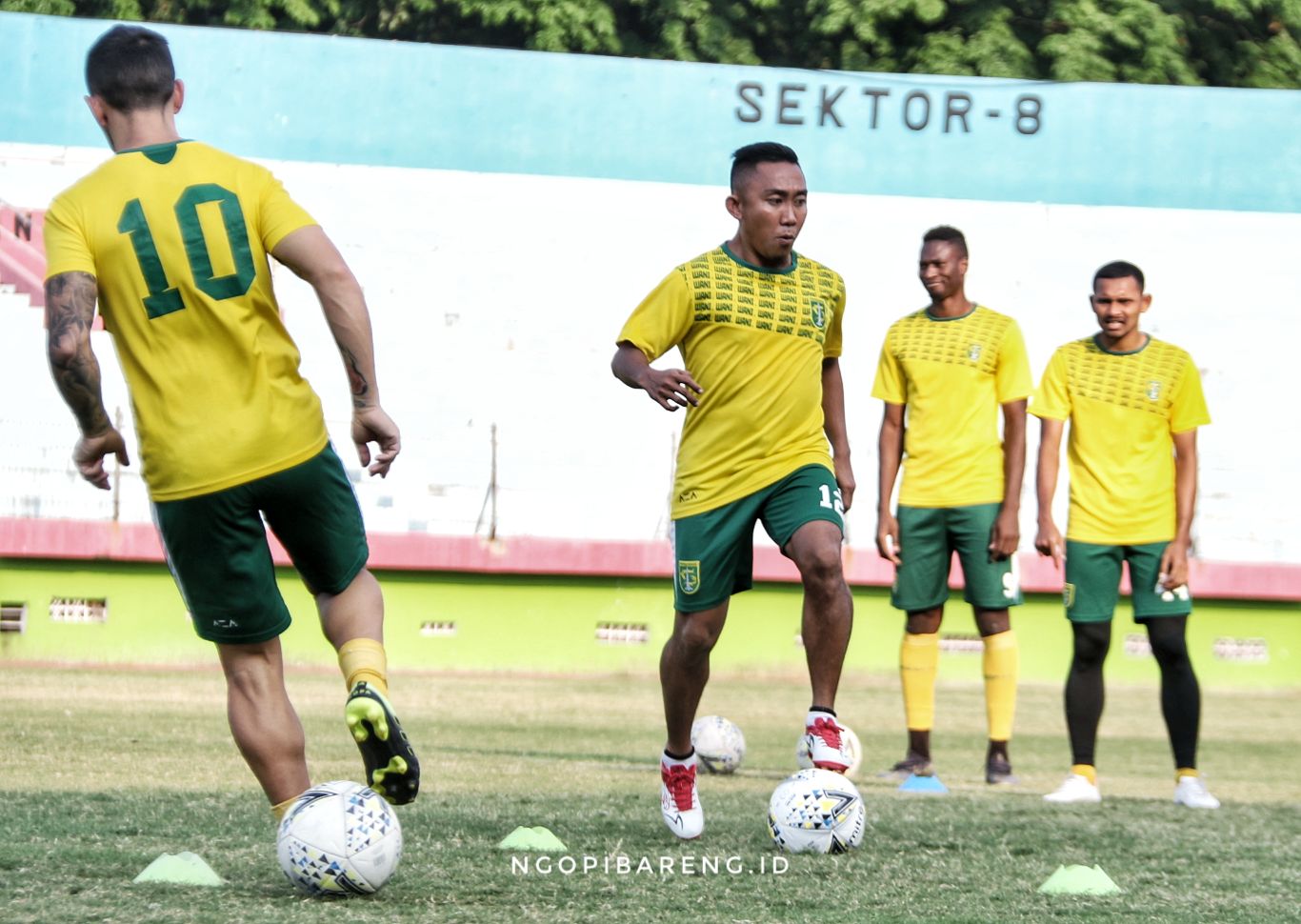 Gelandang Persebaya Rendi Irwan. (Foto: Haris/ngopibareng.id)