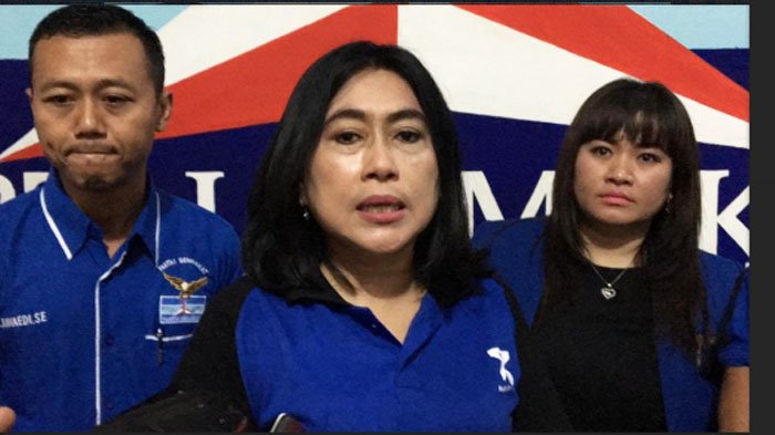 Ratih Retnowati dalam acar PArtai Demokrat. (Foto: istimewa)