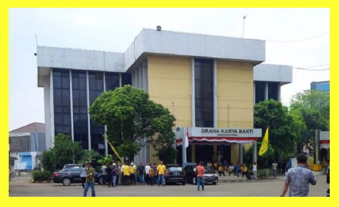 Kantor DPP Partai Golkar di kawasan Palmerah, Jakarta. (Foto:Antara)