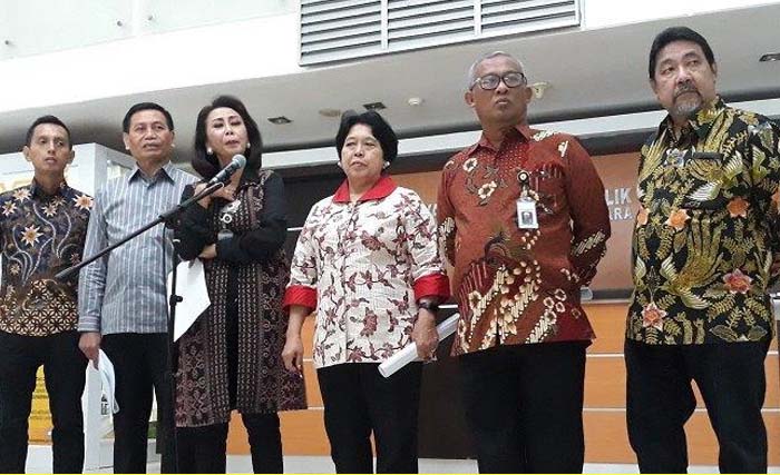 Anggota Pansel Capim KPK yang dinilai tidak mendengarkan suara rakyat. (Foto:Antara)