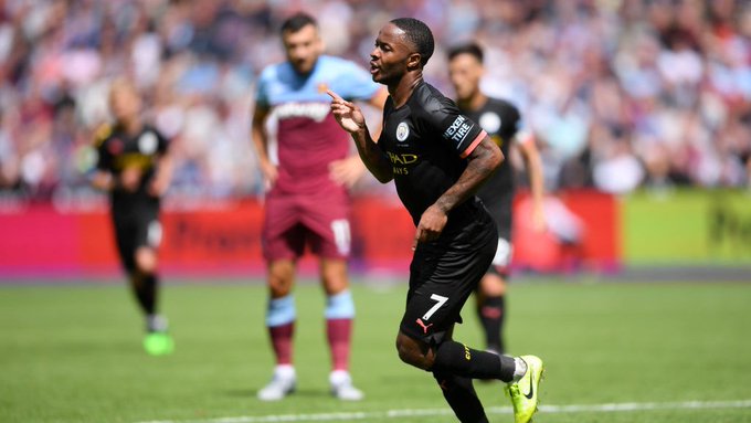 Raheem Sterling akan menjadi andalan di lini depan Manchester City.  (Foto: Twitter/@ManCity)