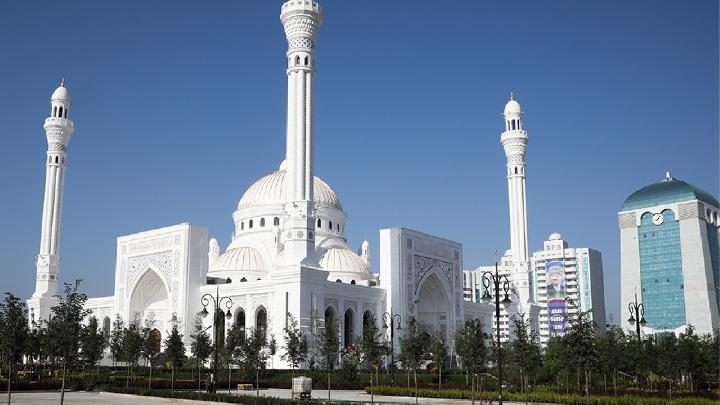 Masjid Prophet Mohammed di Chechnya, Rusia.