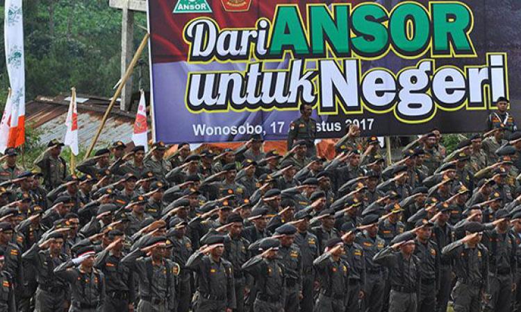 Apel Banser cinta negeri digelar di Wonosobo pada 2017. (Foto: dok/ngopibareng.id)