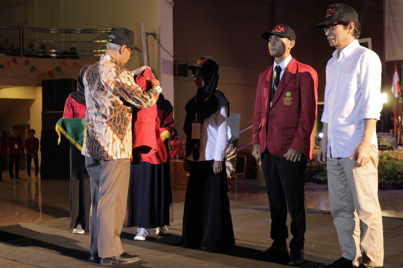 Kegiatan Masa Ta’aruf Universitas Muhammadiyah Yogyakarta (MATAF UMY) merupakan acara tahunan UMY. (Foto: md/ngopibareng.id)