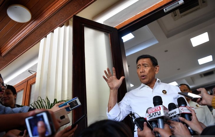 Menkopolhukam Wiranto. (Foto: Dok/Antara)