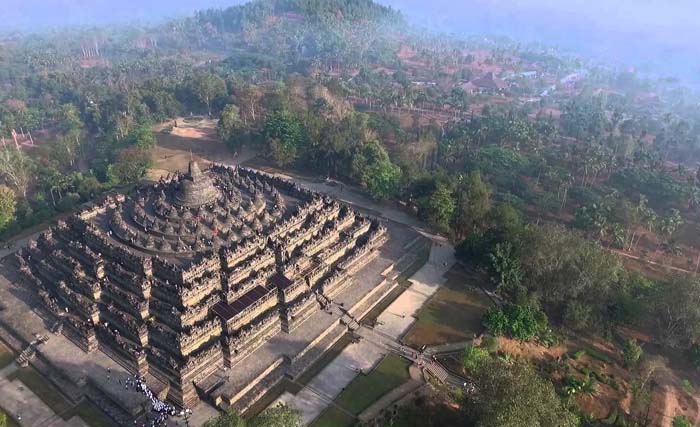 Ilustrasi Candi Borobudur. (Foto:Antara)