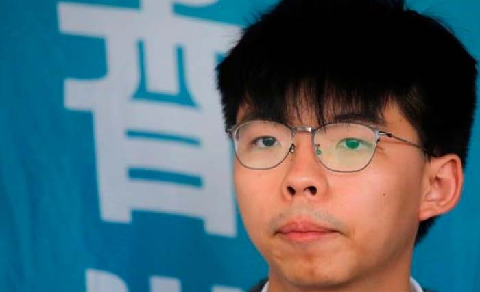 Aktivis demokrasi Hong Kong, Joshua Wong. (Foto:BRLNews)