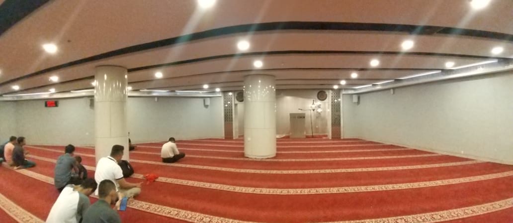 Masjid di Tunjungan Plaza 2 yang juga digunakan untuk salat Jumat. (Foto Dok Pakuwon Group)