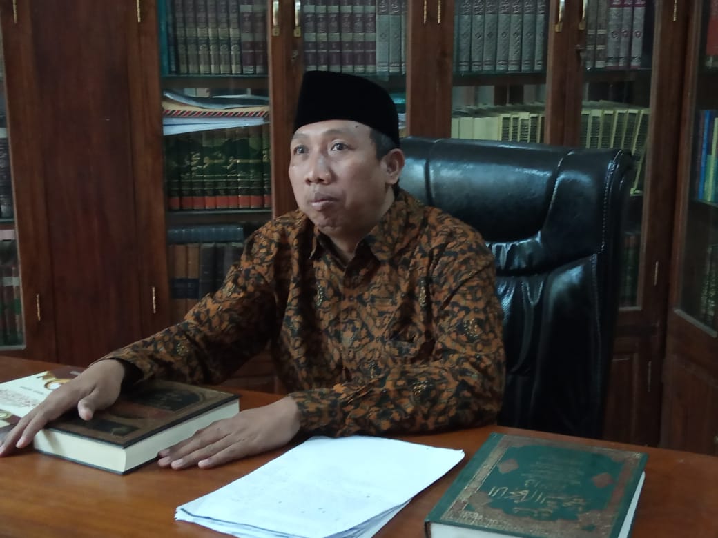 KH Abdul Qoyyum Mansur, Pengasuh Pesantren An-Nuur Lasem, Rembang. (Foto: riadi/ngopibareng.id)