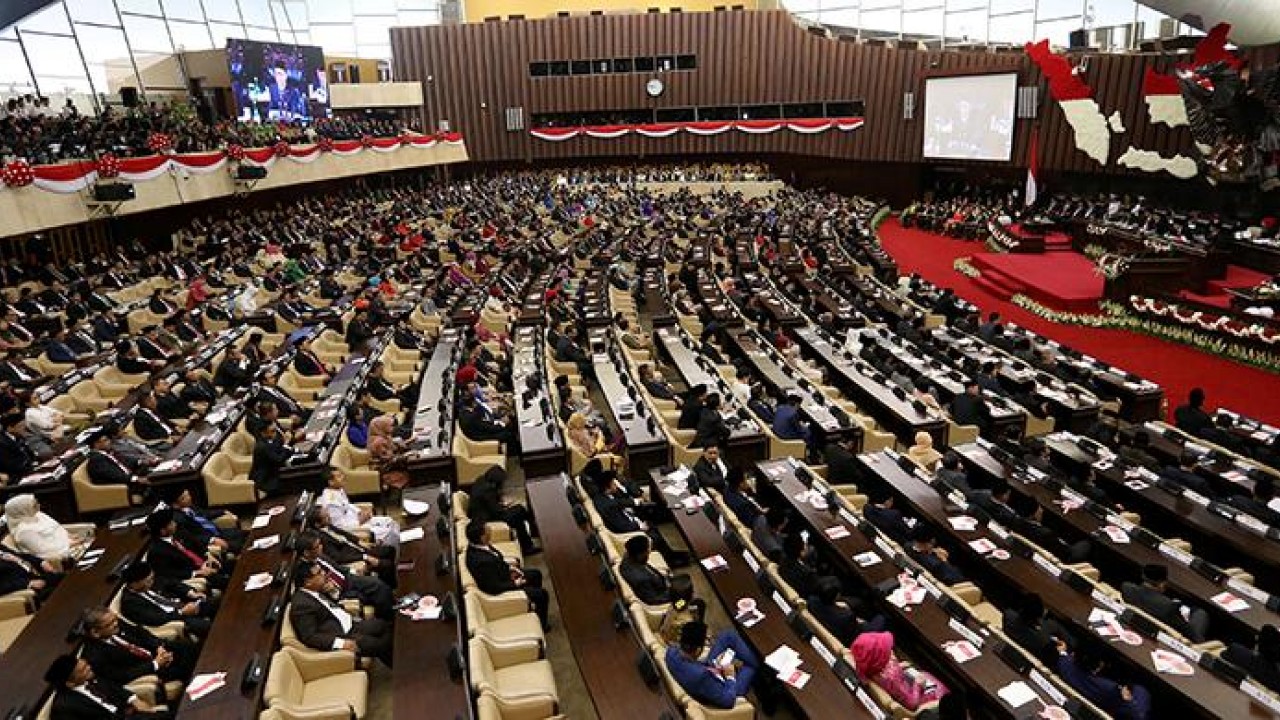 Sidang MPR RI, juga diikuti DPD. (Foto: dok/ngopibareng.id)