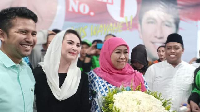 Gubernur Jatim Khofifah Indar Parawansa dan Wagub Emel Elestianto Dardak. (Foto: ist/ngopibareng.id)