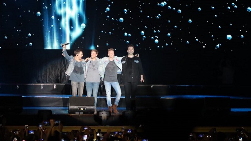 Konser Westlife di Kuil Sam Poo Kong (Foto: Rajawali Indonesia)