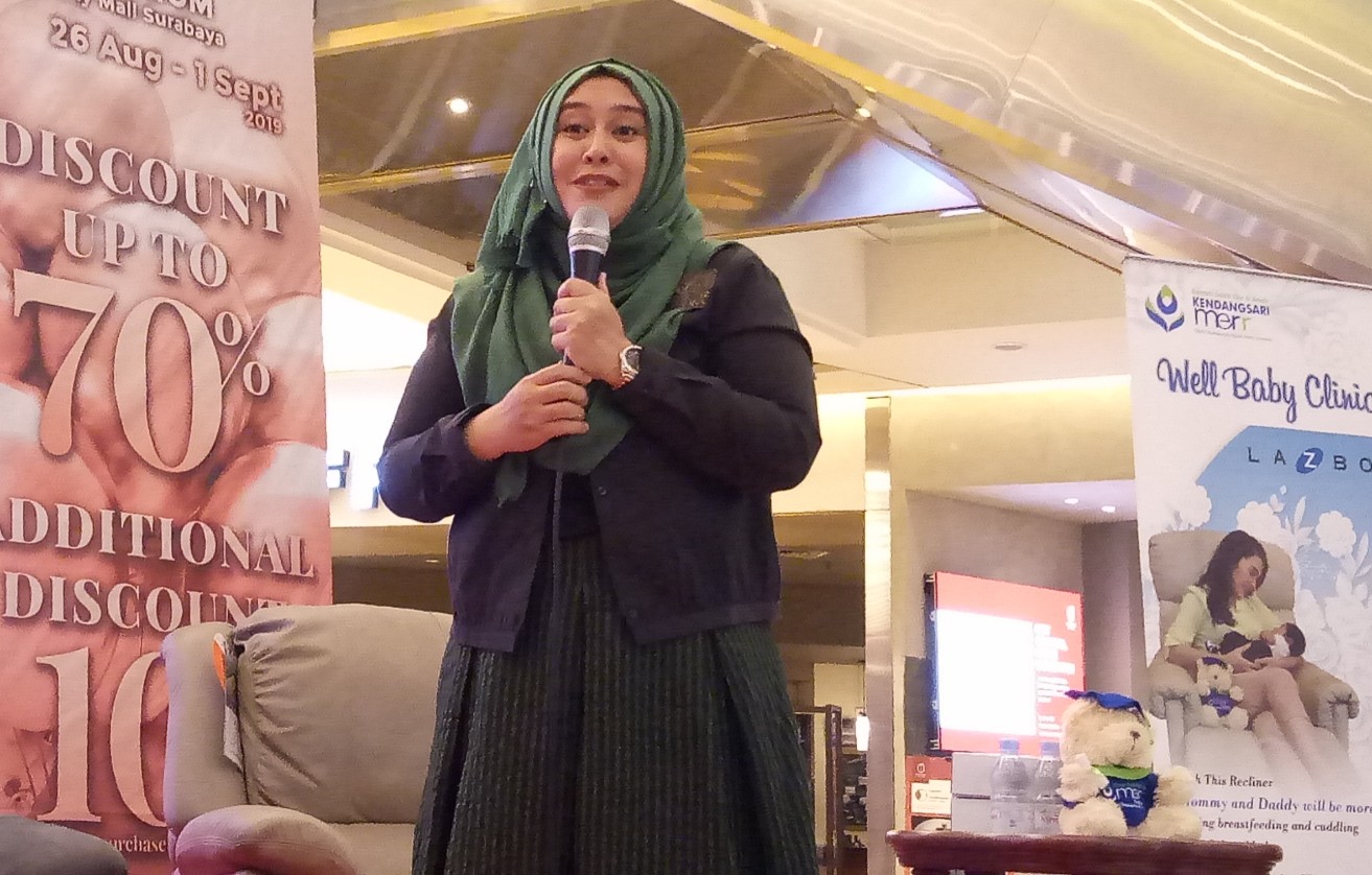 dr. Mira Irmawati,SpA (K) spesialis anak dari Rumah Sakit Ibu dan Anak Kendangsari Merr (RSIA Merr). (Foto: Pita/Ngopibareng.id)