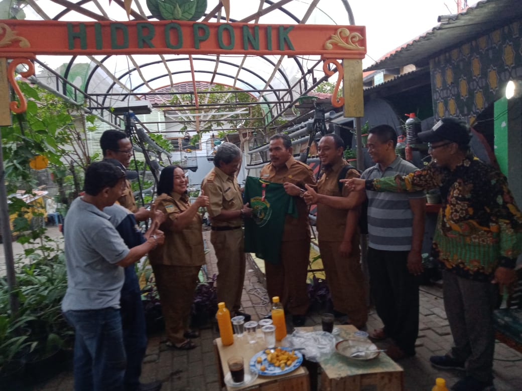 Diskominfo Merauke saat sambang ke KIM Surabaya. (Foto: Alief/ngopibareng.id)