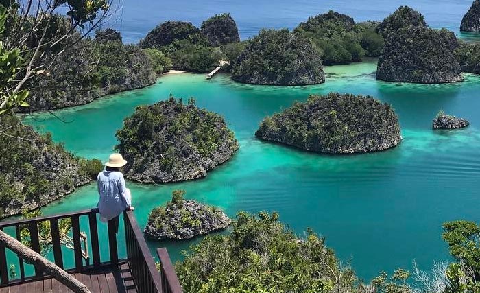 Ilustrasi, perairan Raja Ampat di Sorong, Papua Barat. (Foto:Istimewa)