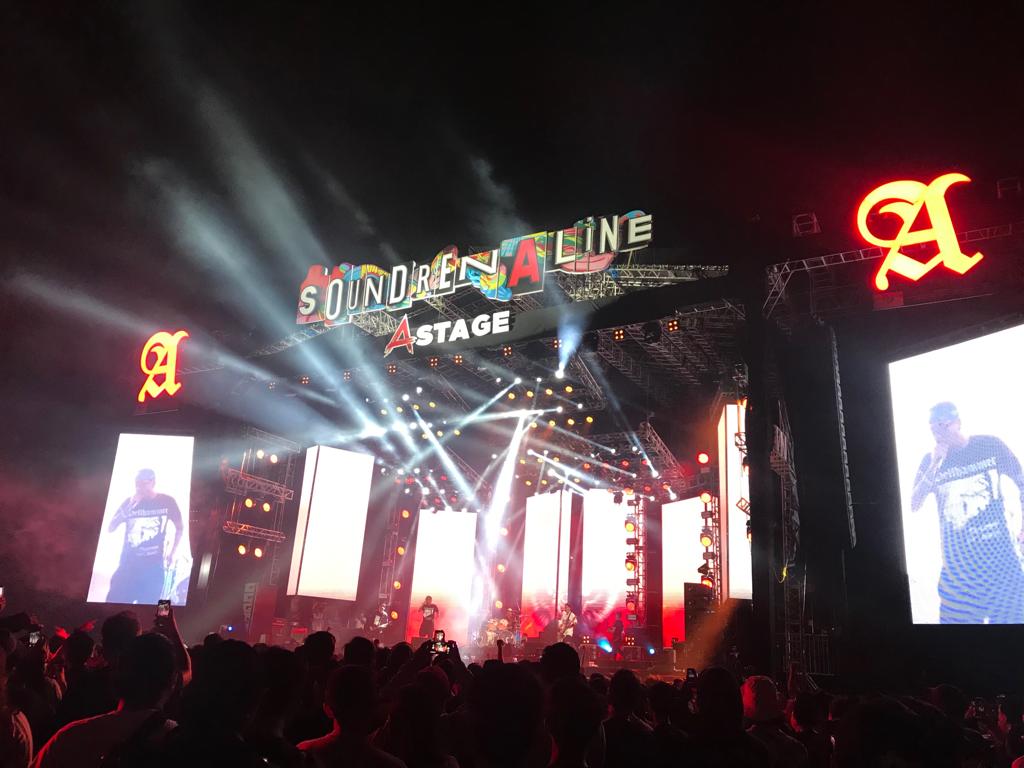 Salah satu panggung Soundrenaline 2019 di GWK Bali. (Foto: Faiq/ngopibareng.id)