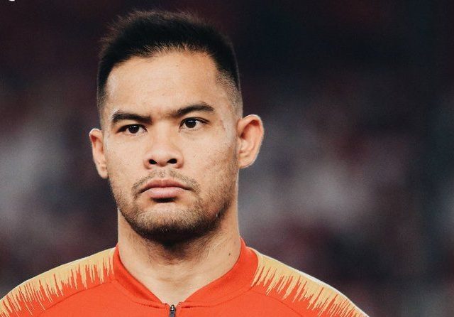 Kiper Timnas Indonesia dari klub Perseija Jakarta, Andritany Ardhiyasa.