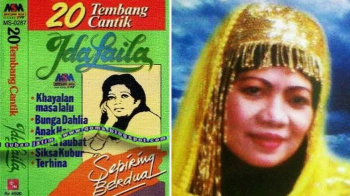 Penyanyi melayu legendaris, Hajjah Moerahwati atau Ida Laila.