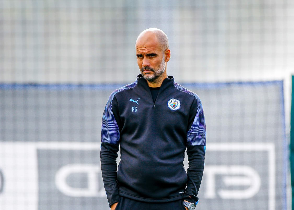 Pelatih Manchester City, Pep Guardiola menolak salahkan pemainnya atas kekalahan timnya dari Norwich City. (Foto: Twitter/@ManCity) 