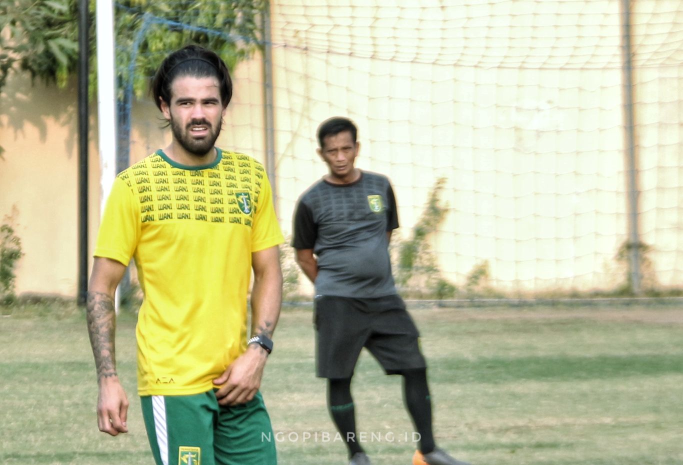 Aryn Williams sudah disahkan jadi pemain Persebaya. (Foto: Haris/ngopibareng.id)