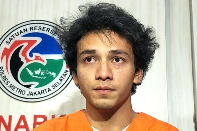 Aktor Jefri Nichol tersandung kasus narkoba.