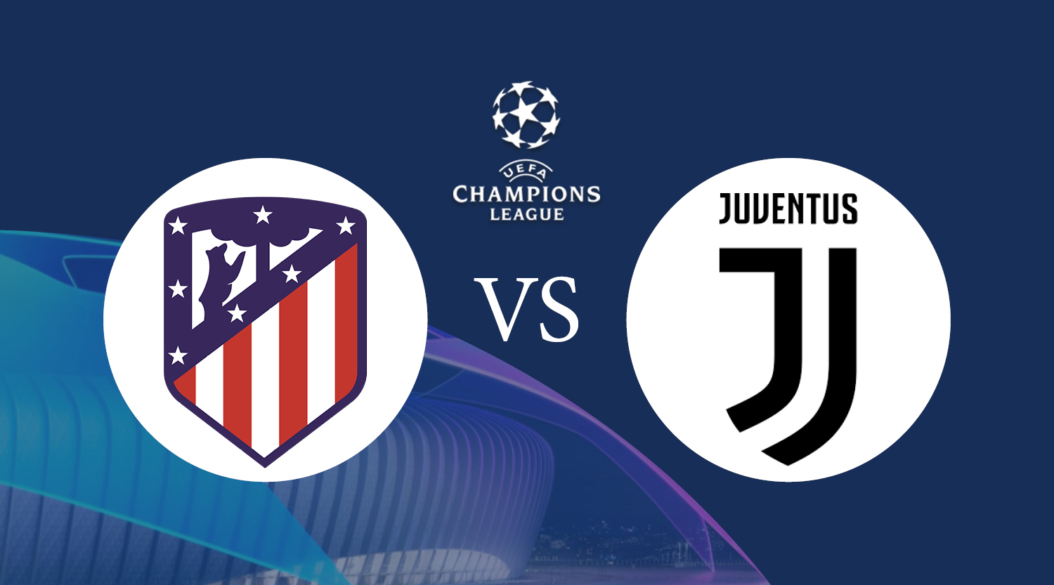 Atletico Madrid vs Juventus. (Grafis by: Ngopibareng.id)