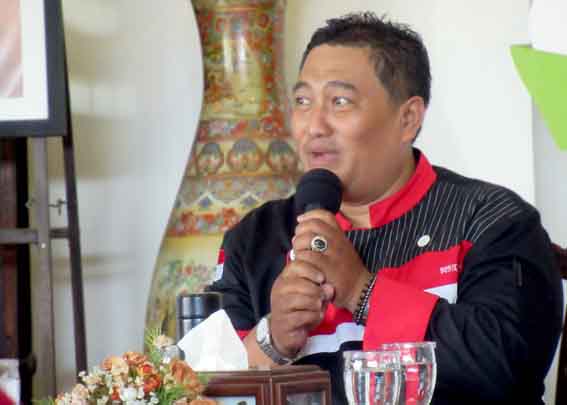 Chef Dody Prakosa menguraikan soal Gastronomy Tourism.