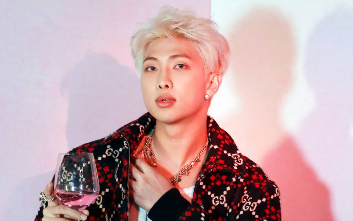 Rap Monster (RM) leader BTS (Bangtan Boys).