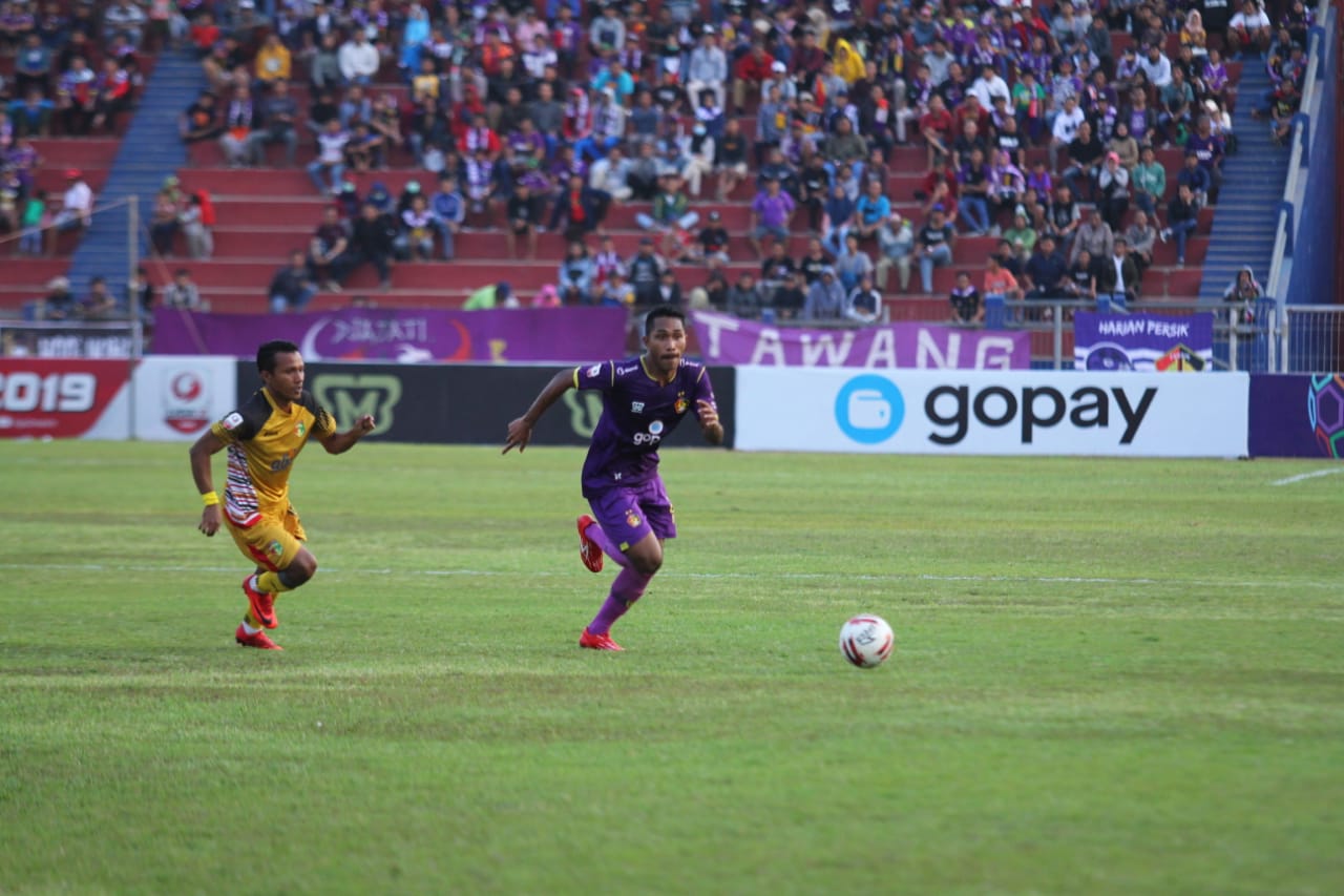 Persik Kediri tekuk mitra Kukar 2-0 distadion Brawijaya Kediri (Foto: Istimewa)