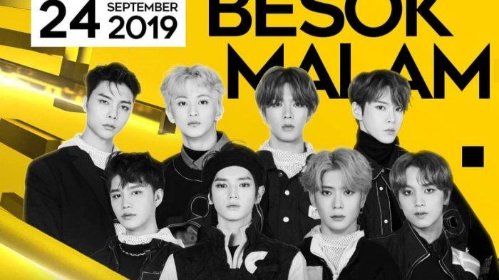 NCT 127 turut mengisi ajang penghargaan bergengsi Indonesia Television Awards 2019 di RCTI, Selasa 24 September 2019. (Foto: Instagram RCTI)