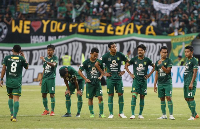 Persebaya gagal meraih kemenangan saat menjamu Bali United. (Foto: Jawa Pos)