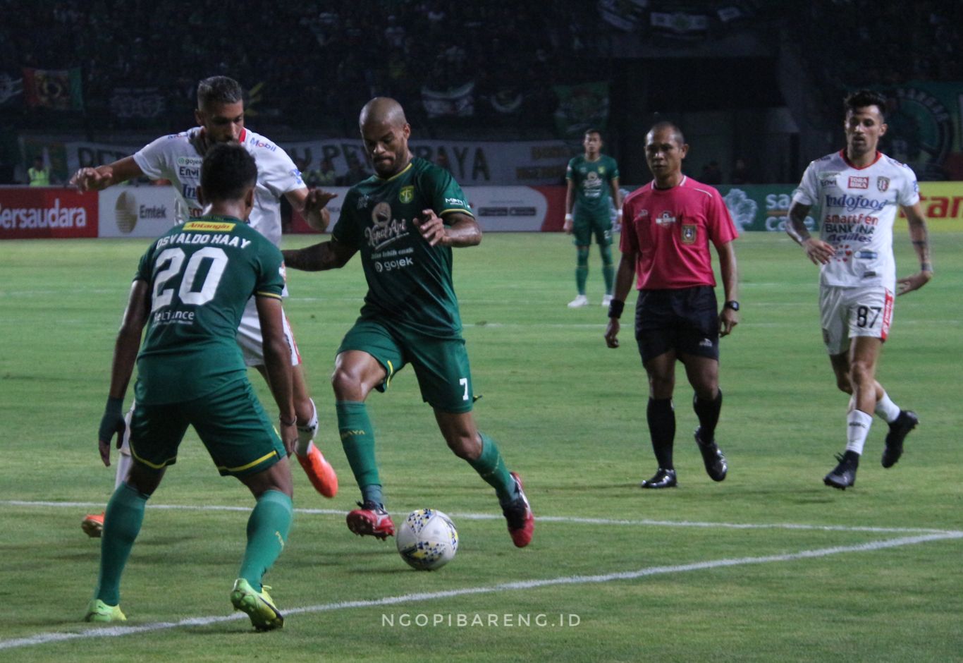 Persebaya vs Bali United di Stadion Gelora Bung Tomo, Selasa 24 September 2019. (Foto: Haris/ngopibareng.id)