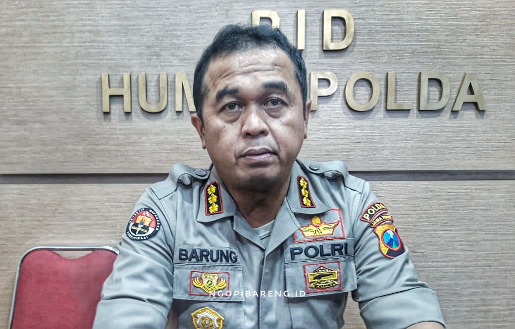 Kabid Humas Polda Jatim, Kombes Frans Barung Mangera. (Foto: Haris/ngopibareng.id)