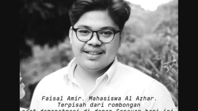 Kabar viral Faisal Amir tewas dipukuli yang beredar di media sosial. (Foto: Istimewa)