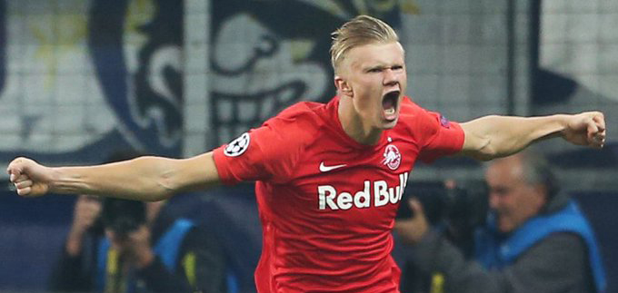 Erling Haaland diragukan tampil saat Red Bull Salzburg melawat ke Anfield di matchday kedua Liga Champions