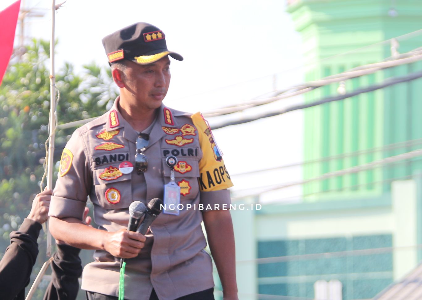 Kapolrestabes Surabaya, Kombes Sandi Nugroho. (Foto: Haris/ngopibareng.id)