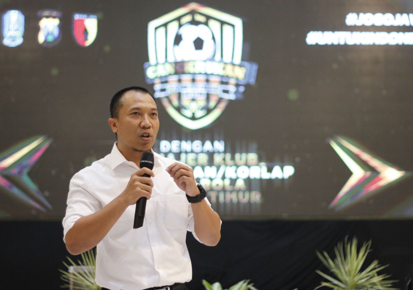 Sekretaris Asprov PSSI Jawa Timur, Amir Burhannudin. (Foto: Haris/ngopibareng.id)