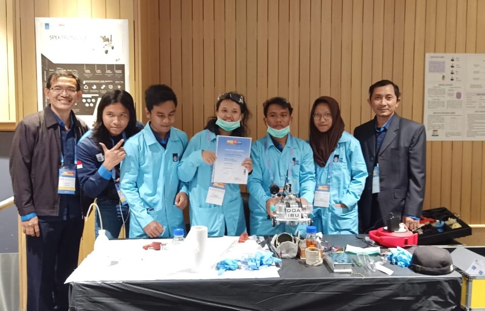 Tim Spektronics ITS, usai dinobatkan menjadi juara umum di ajang Chemeca  2019 di Sydney (Foto: istimewa) 