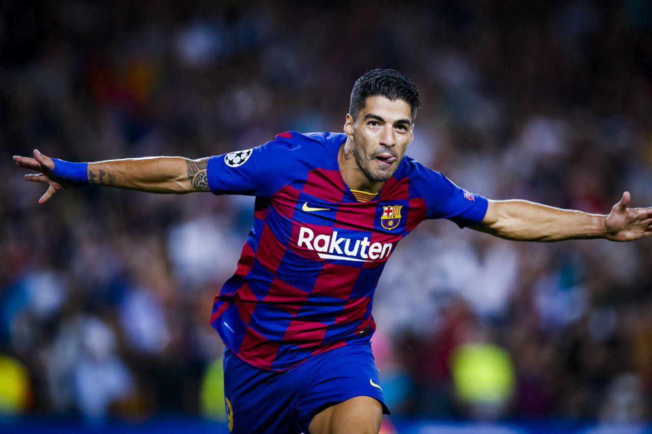 Luis Suarez mencetak dua gol ke gawang Inter Milan untuk membawa Barcelona menang 2-1. (Foto: Twitter/@FCBarcelona)