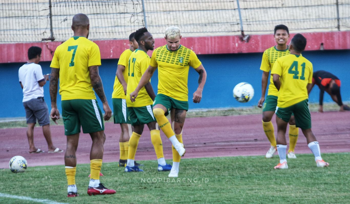 Skuat Persebaya. (Foto: Haris/ngopibareng.id)